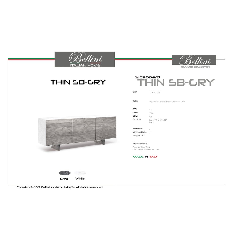Thin SB GRY